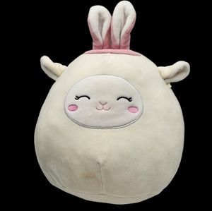 Squishmallow Sophie the Lamb Easter 10-inch Pink Bunny Rabbit Ears Kellytoy READ